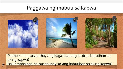 MODUL 11: PAGGAWA NG MABUTI SA KAPWA .